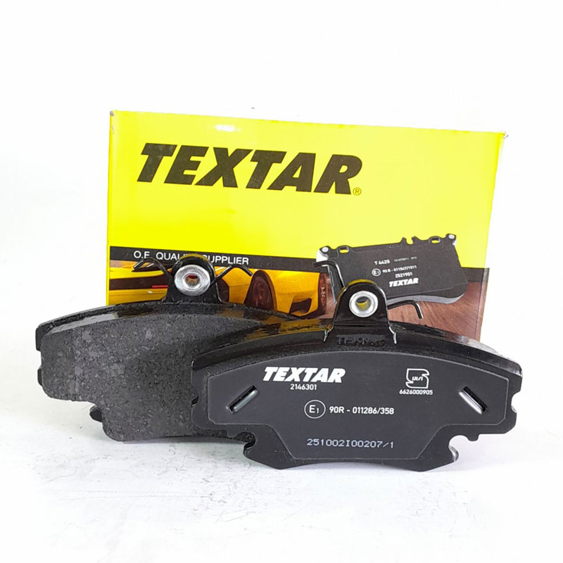 لنت ترمز جلو ال 90 - ساندرو نوع 1 تکستار TEXTAR (اصلی - کارتن زرد)