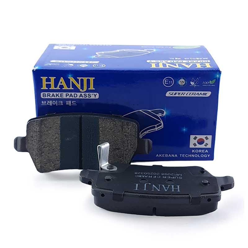 لنت ترمز سرامیکی عقب هایما S8 هانجی HANJI