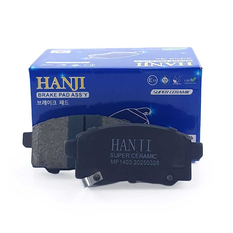 لنت ترمز سرامیکی عقب KMC T8 - کی ام سی T8 نوع 2 هانجی HANJI