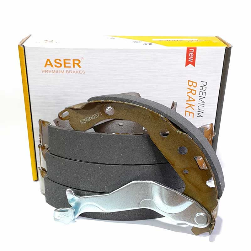 لنت ترمز عقب برلیانس H230 - H220 (با اهرم) کفشکی ASER