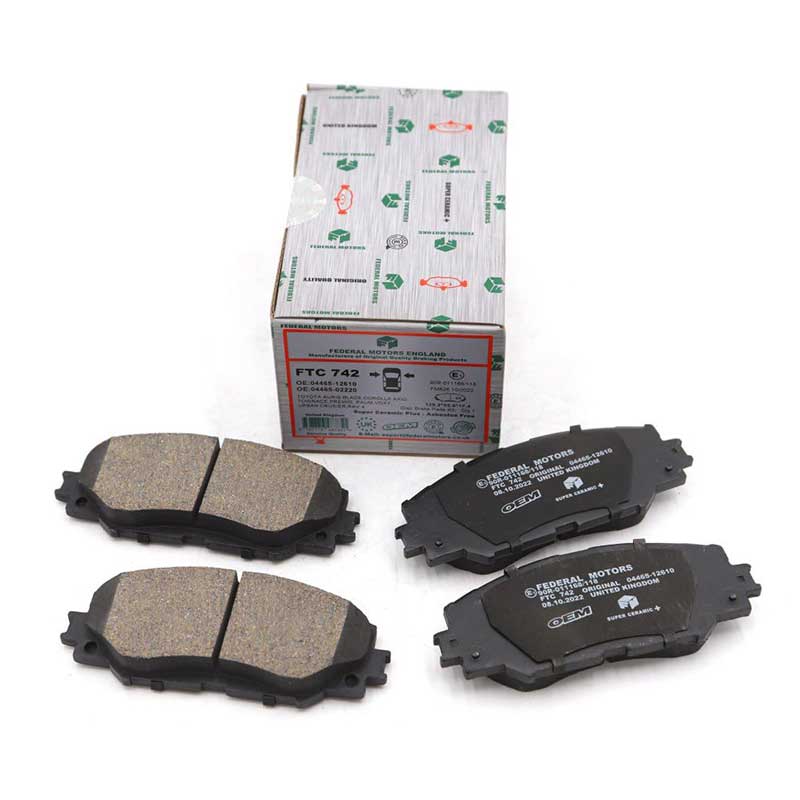 لنت ترمز سوپر سرامیکی جلو کرولا 2008 تا 2019  فدرال موتورز انگلستان FEDERAL