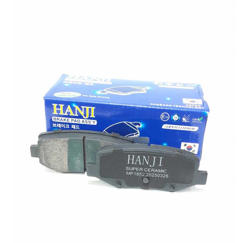 لنت ترمز سرامیکی عقب بی وای دی S6 هانجی HANJI