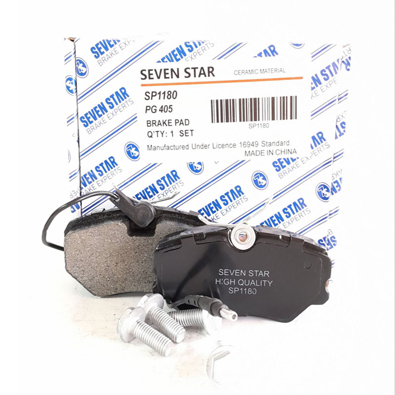 لنت ترمز سرامیکی جلو پژو 405 – SLX – آریسان 1 سون استار SEVEN STAR